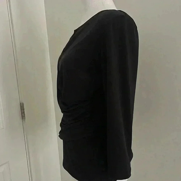NEW YORK & Co Long Sleeve Blouse Size S - Picture 6 of 6